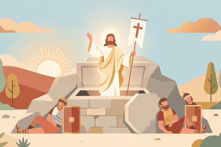 Carême & Pâques - Illustration prière catholique